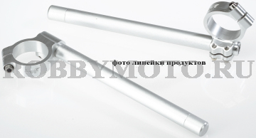 005-SPX0485-A - укрепленные спортивные клипоны RobbyMotoEngineering для гонок, алюминий 6082, наклон 5 или 10 градусов, вес 735гр.